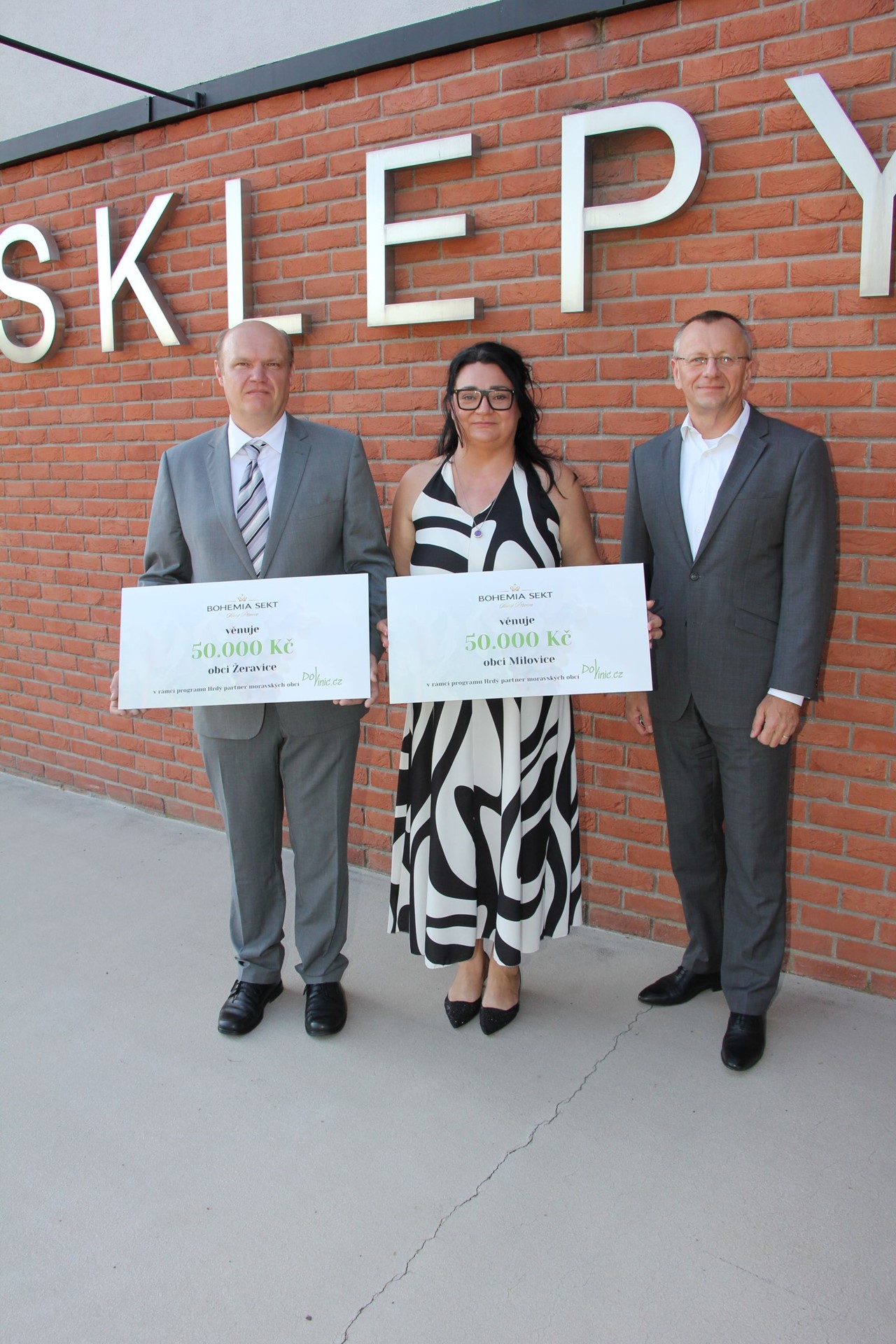 BOHEMIA SEKT Supports Moravian Municipalities Through Its 